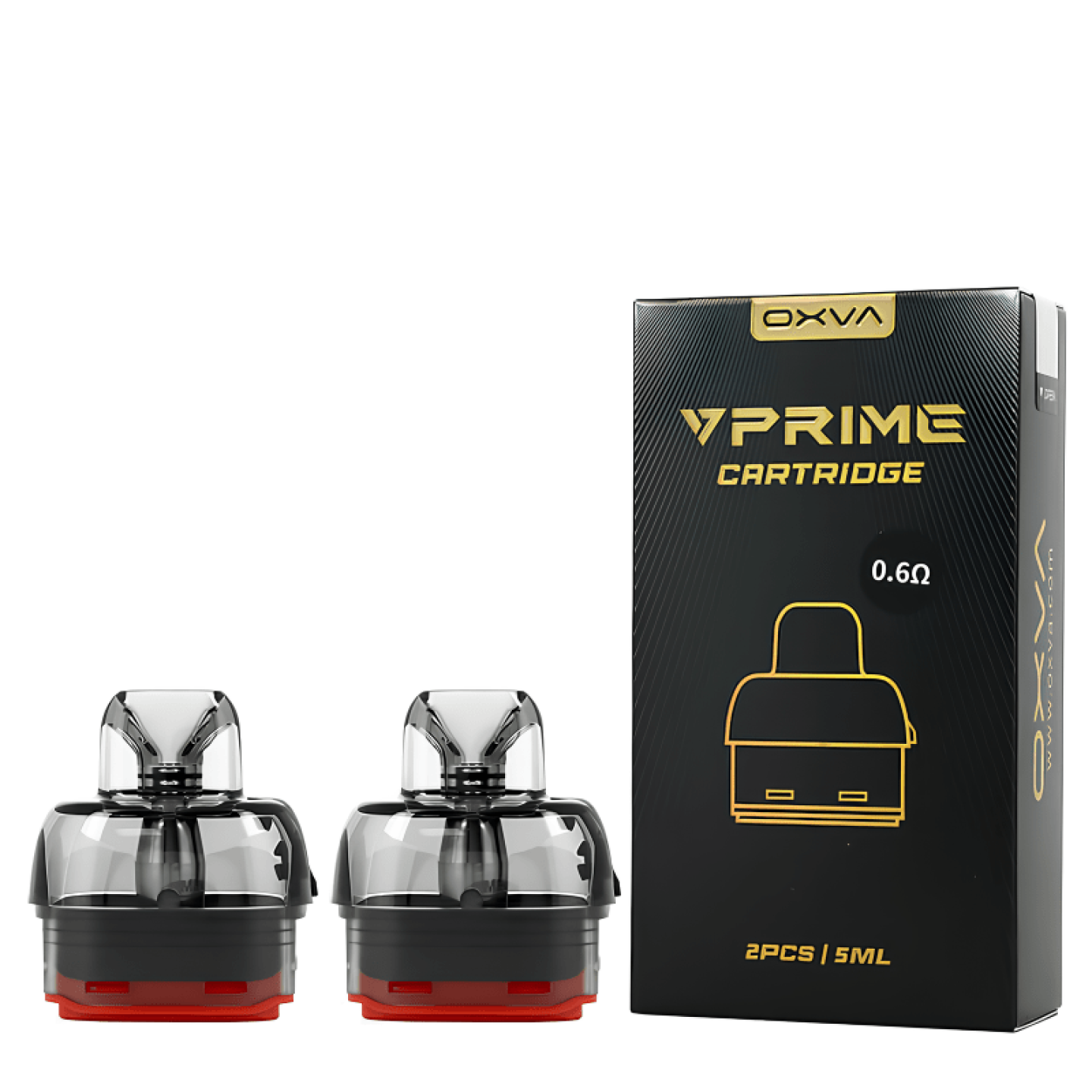 Cartouches VPrime x2 OXVA, packaging du duo