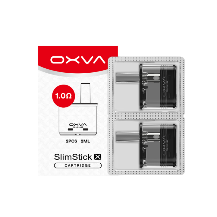 Cartouches SlimStick X x2 OXVA, valeur 1 ohm