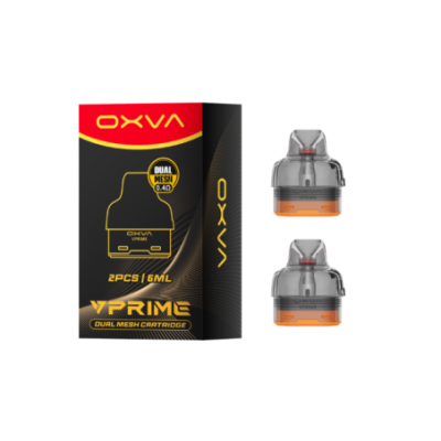 Cartouches VPrime 2 Dual Mesh x2 OXVA, valeur 0.4 ohm