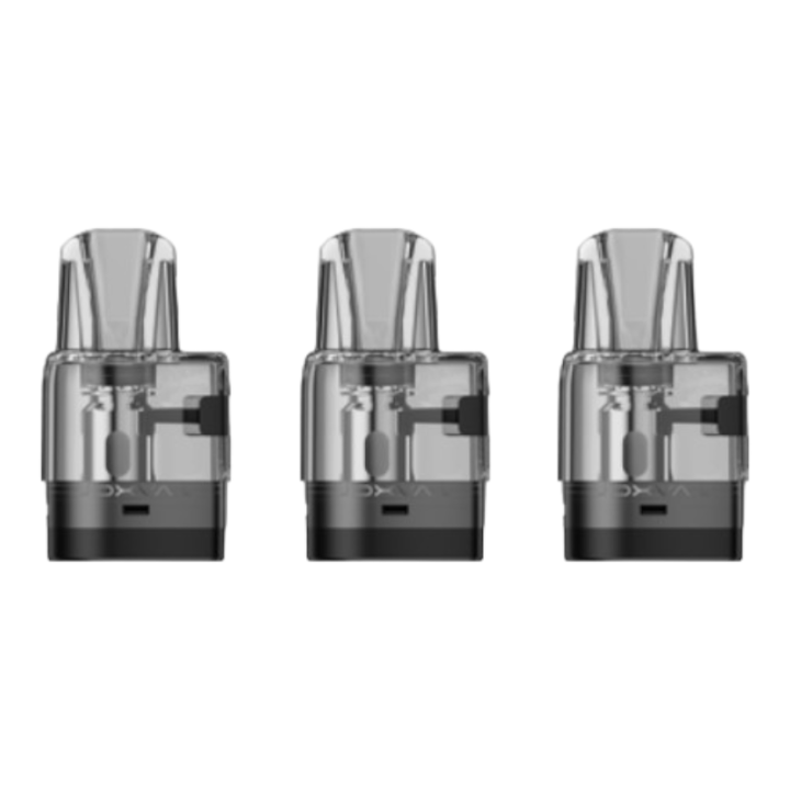 Cartouches Oneo x3 OXVA, vue du pack de cartouches