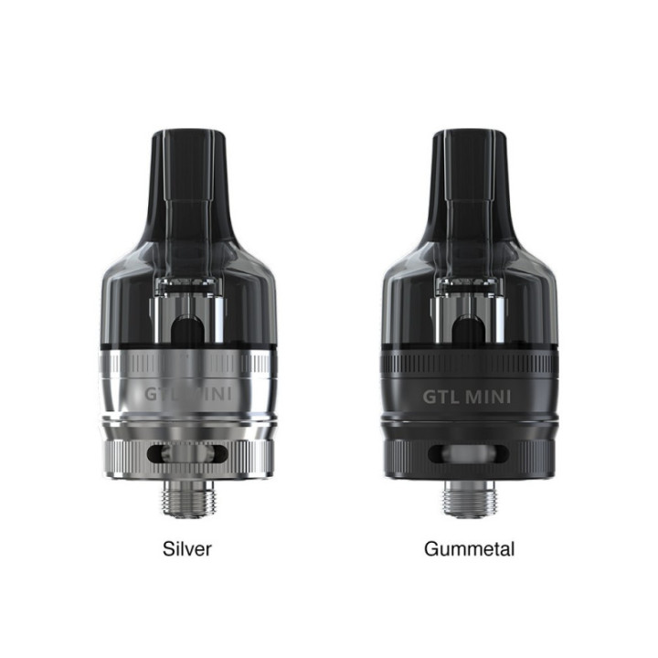 Clearomiseur GTL Mini Pod Tank Eleaf coloris Inox