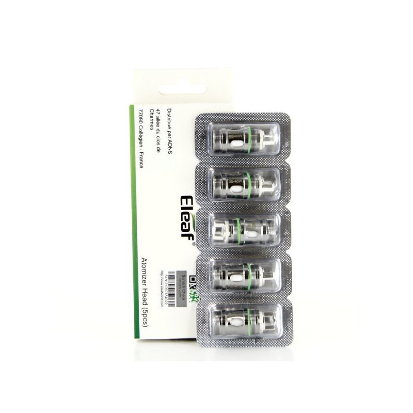 Résistances EC-A 0.5 ohm Eleaf