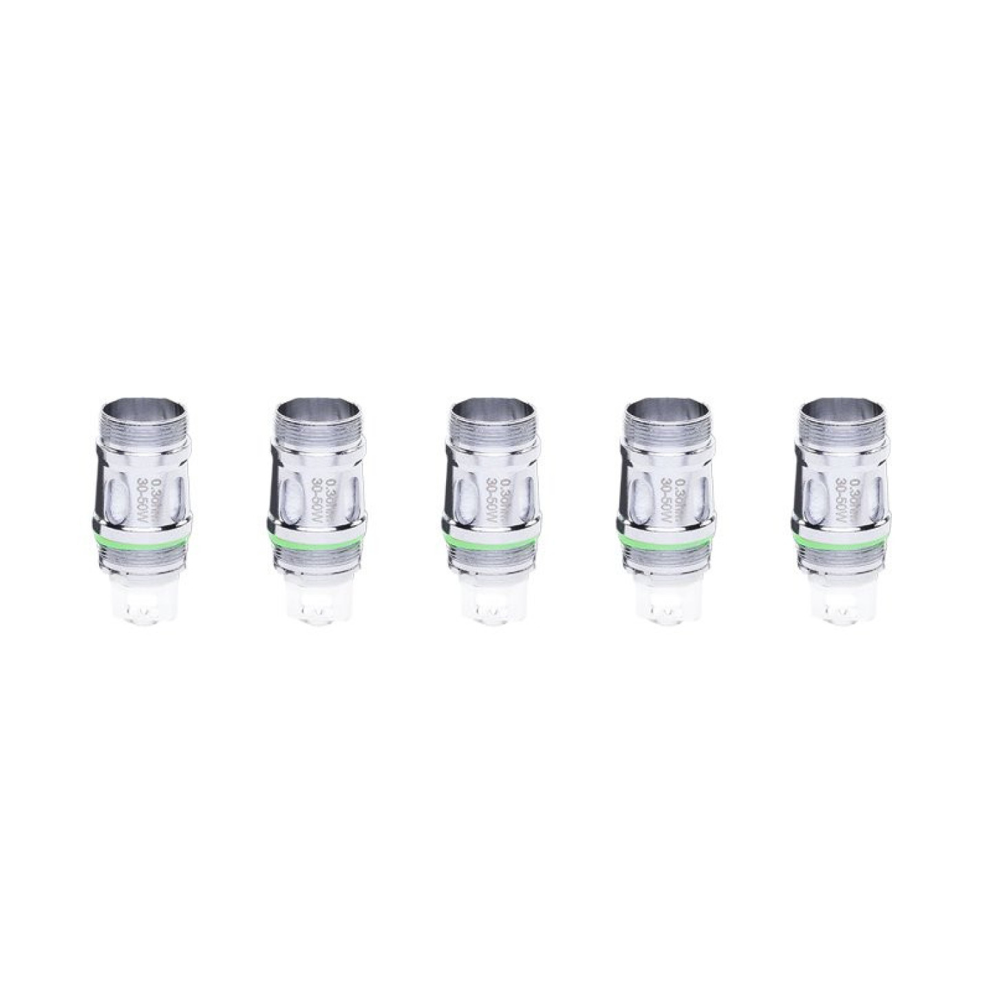 Résistances EC-A x5 Eleaf, vue de la boîte
