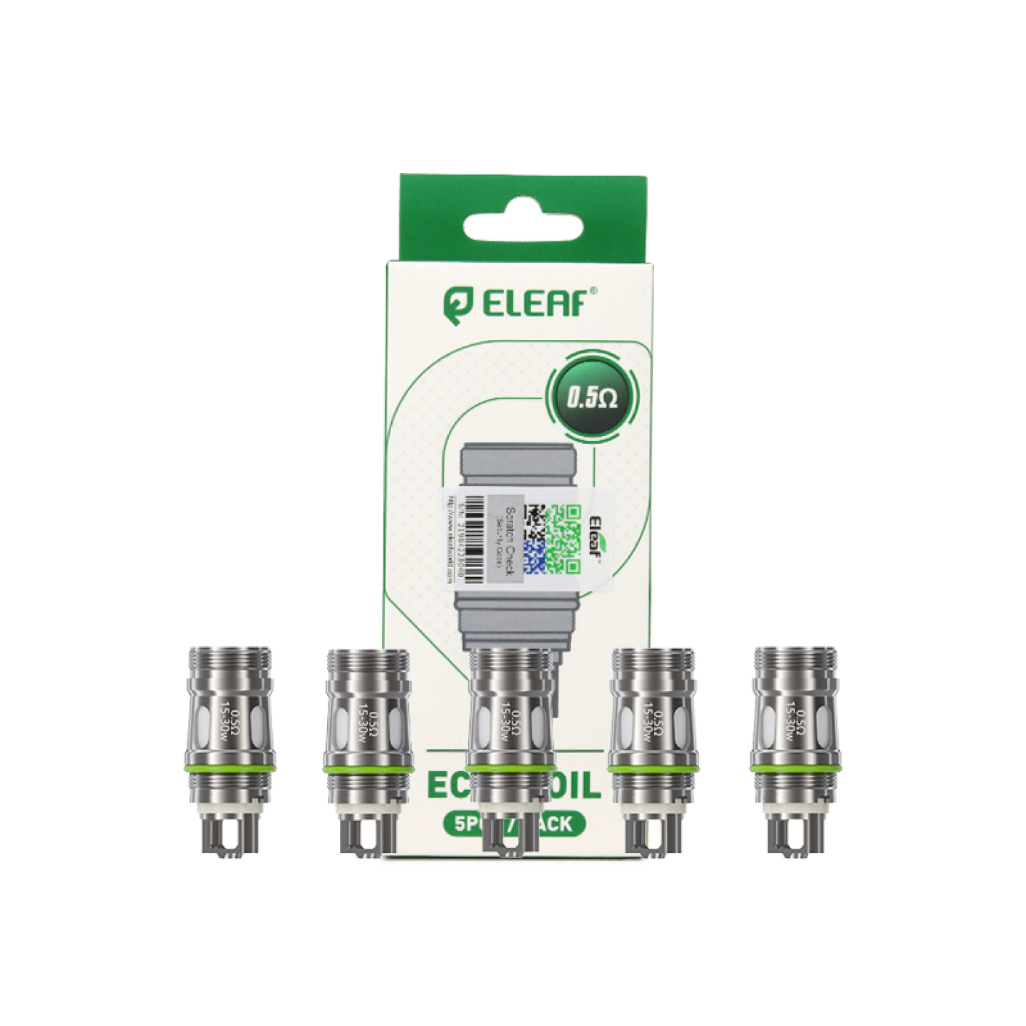 Résistances EC-D Eleaf, 0.5 ohm