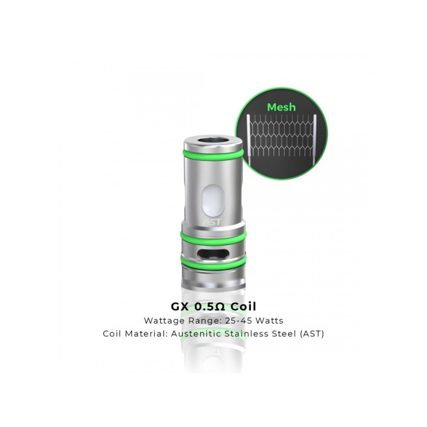 Pack de 4 résistances GX Eleaf 0.2 ohm