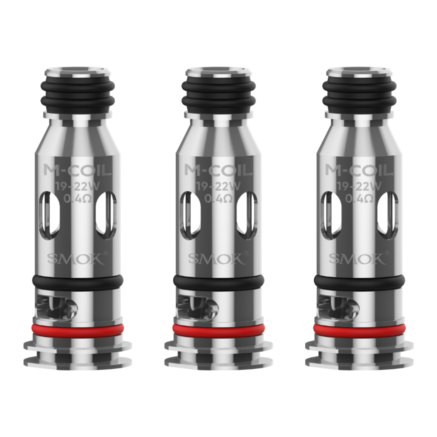 Pack de 3 résistances M-Coil Smok 0.4 ohm