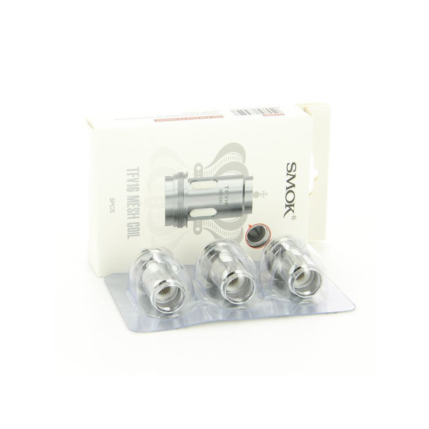 Pack de 3 résistances TFV16 Mesh Smok 0.17 ohm