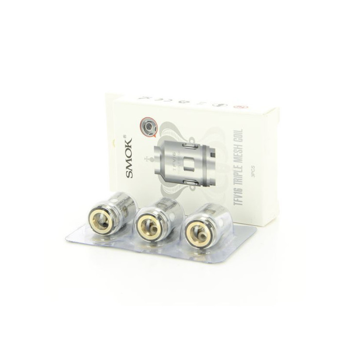 Résistance TFV16 Mesh Smok, vue détaillée