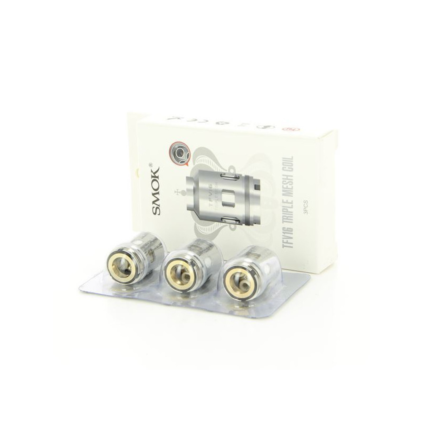 Résistance TFV16 Mesh Smok, vue détaillée