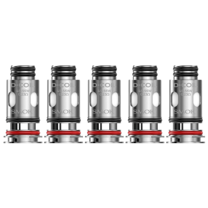 Pack de 5 résistances D-Coil Mesh Smok 0.23 ohm