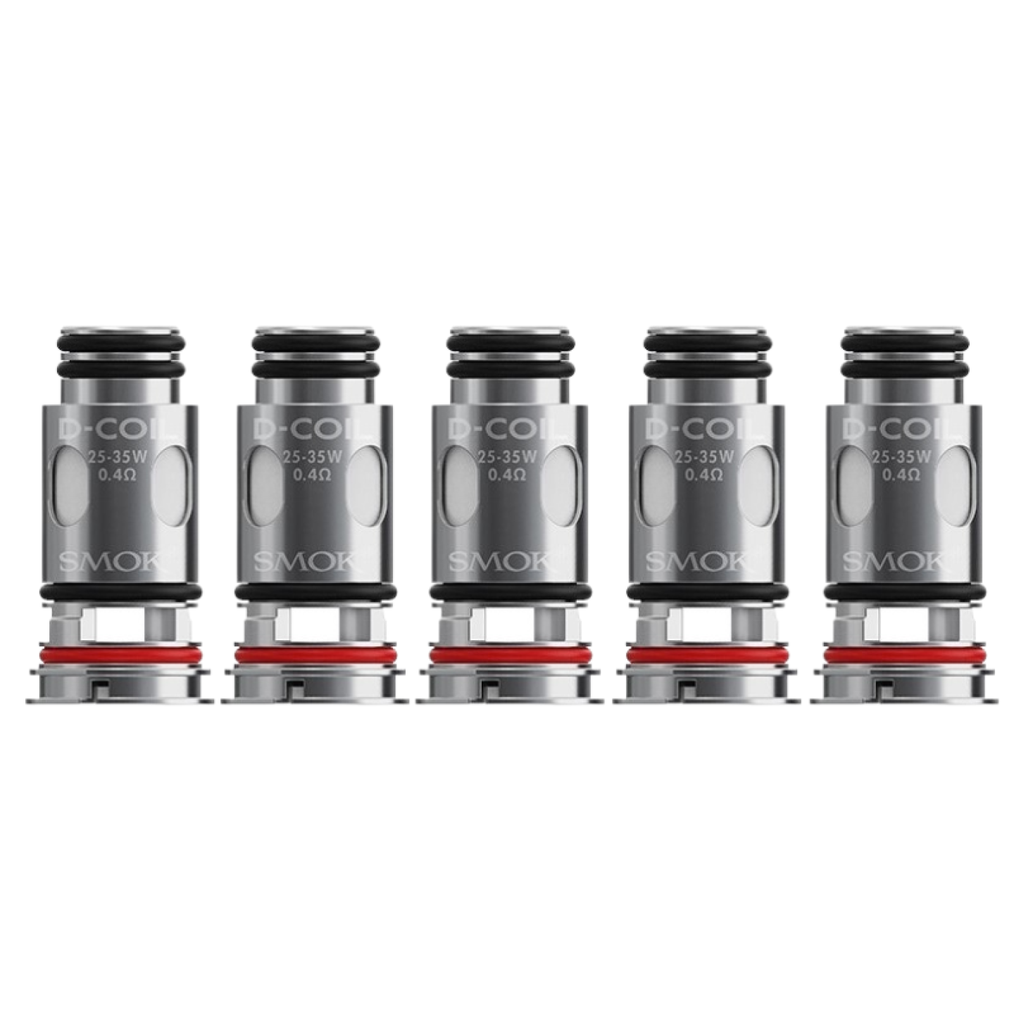 Pack de 5 résistances D-Coil Mesh Smok 0.4 ohm