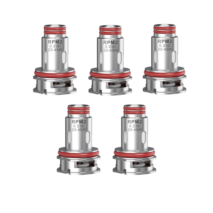 Pack de 5 résistances RPM2 Mesh Smok 0.23 ohm