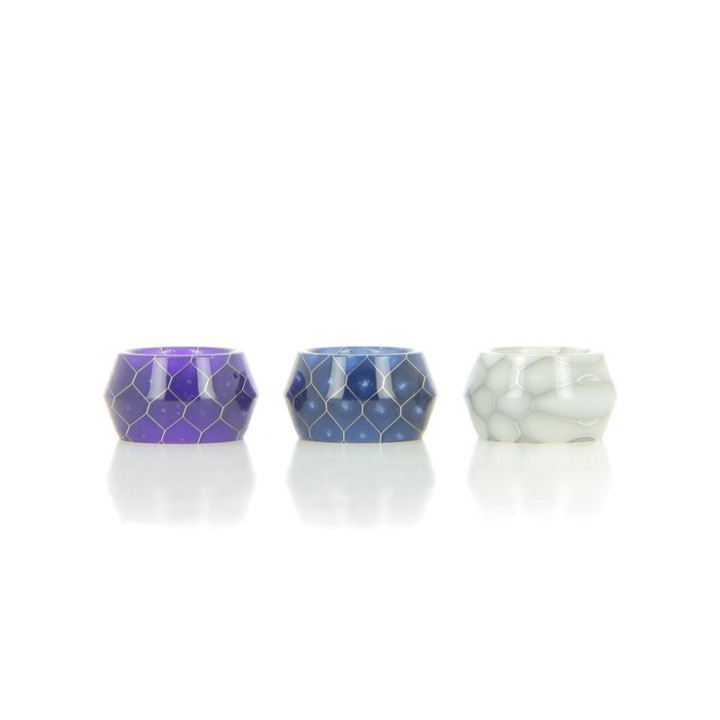 Drip tip TFV16 Epoxy Smok, motif marbré vue 2