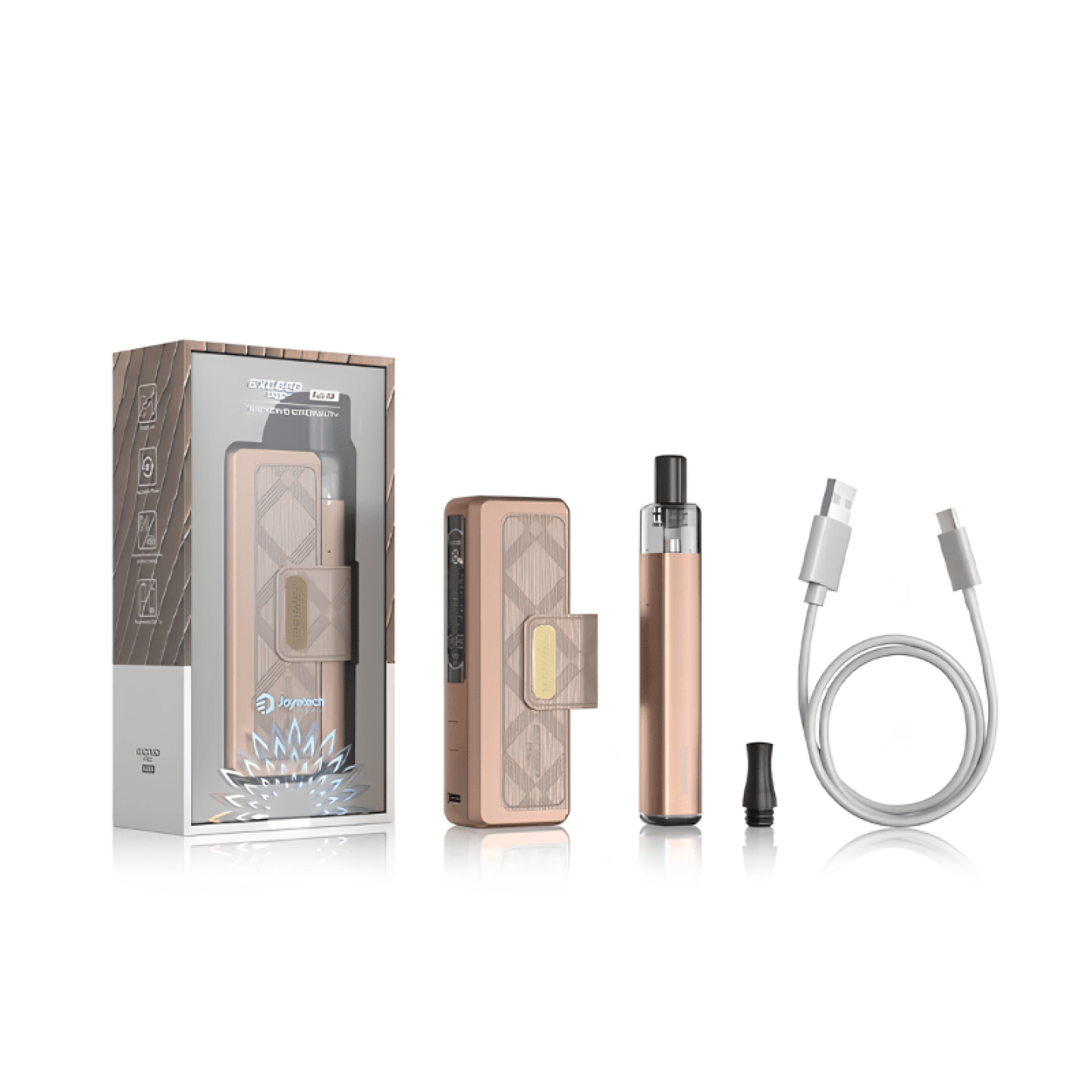 Kit Pod Exceed PCC Joyetech coloris Rouge, autre vue