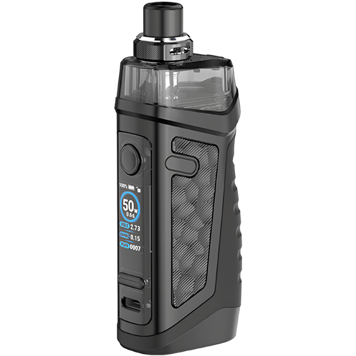 Kit Pod Jackaroo Vandy Vape coloris Carbon Fiber & Black