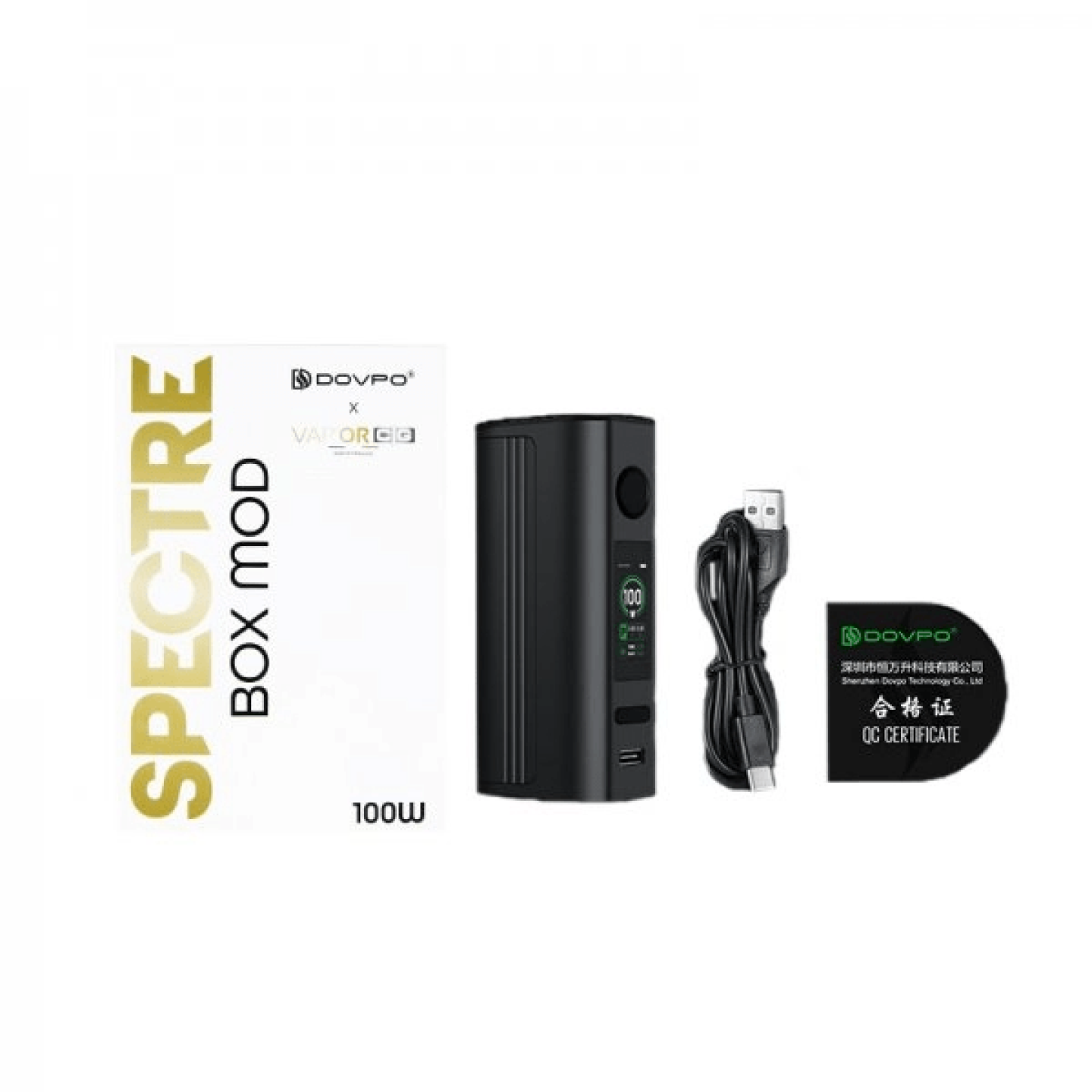 Box Spectre 100W Dovpo, vue 3