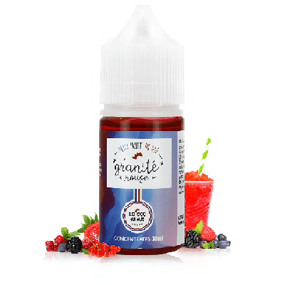 Concentré Granité Rouge 30ml - Le Coq Qui Vape - BYCLOPE