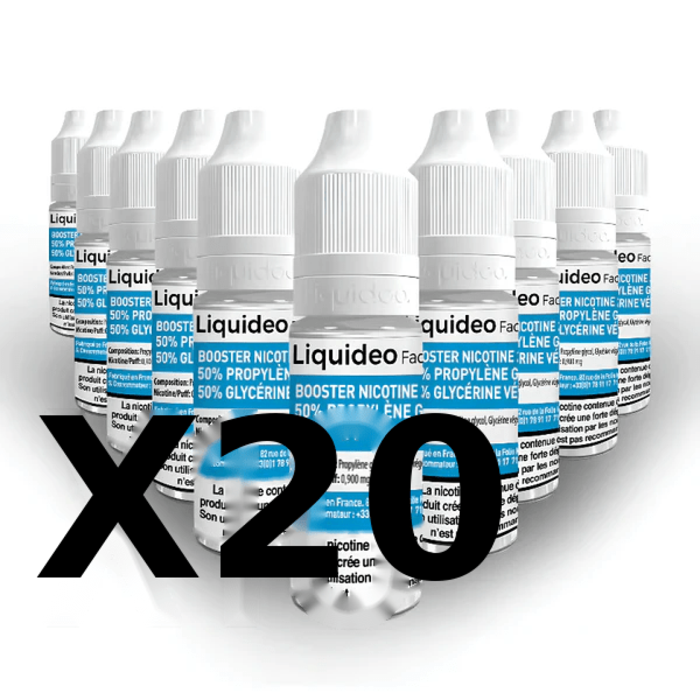 Booster Nicotine 50/50 10ml - Liquideo - BYCLOPE