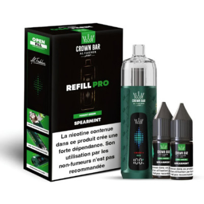 Crown Bar by Al Fakher Kit Refill Pro-spearmint - BYCLOPE