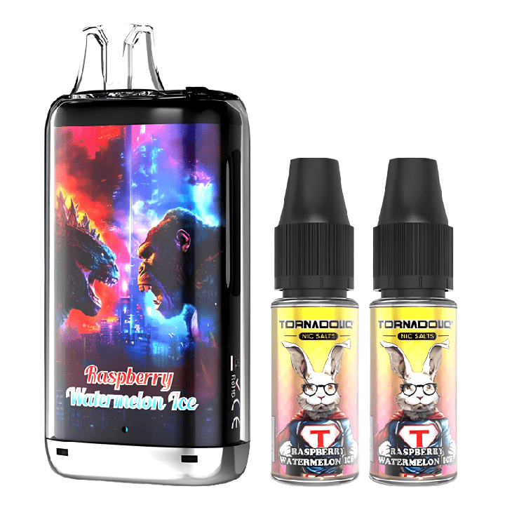 KONG MAX 30K RASPBERRY WATERMELON ICE 2% 20ML - GOBAR - BYCLOPE