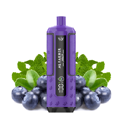 Kit Puff Hyper Max Advanced 30K - Crown Bar by Al Fakher - Blueberry Mint - BYCLOPE