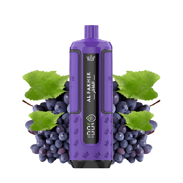 Kit Puff Hyper Max Advanced 30K - Crown Bar by Al Fakher - Grape - BYCLOPE