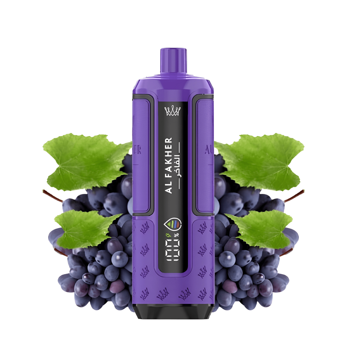 Kit Puff Hyper Max Advanced 30K - Crown Bar by Al Fakher - Grape - BYCLOPE