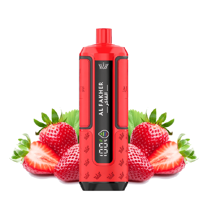 Kit Puff Hyper Max Advanced 30K - Crown Bar by Al Fakher - Strawberry Punch - BYCLOPE