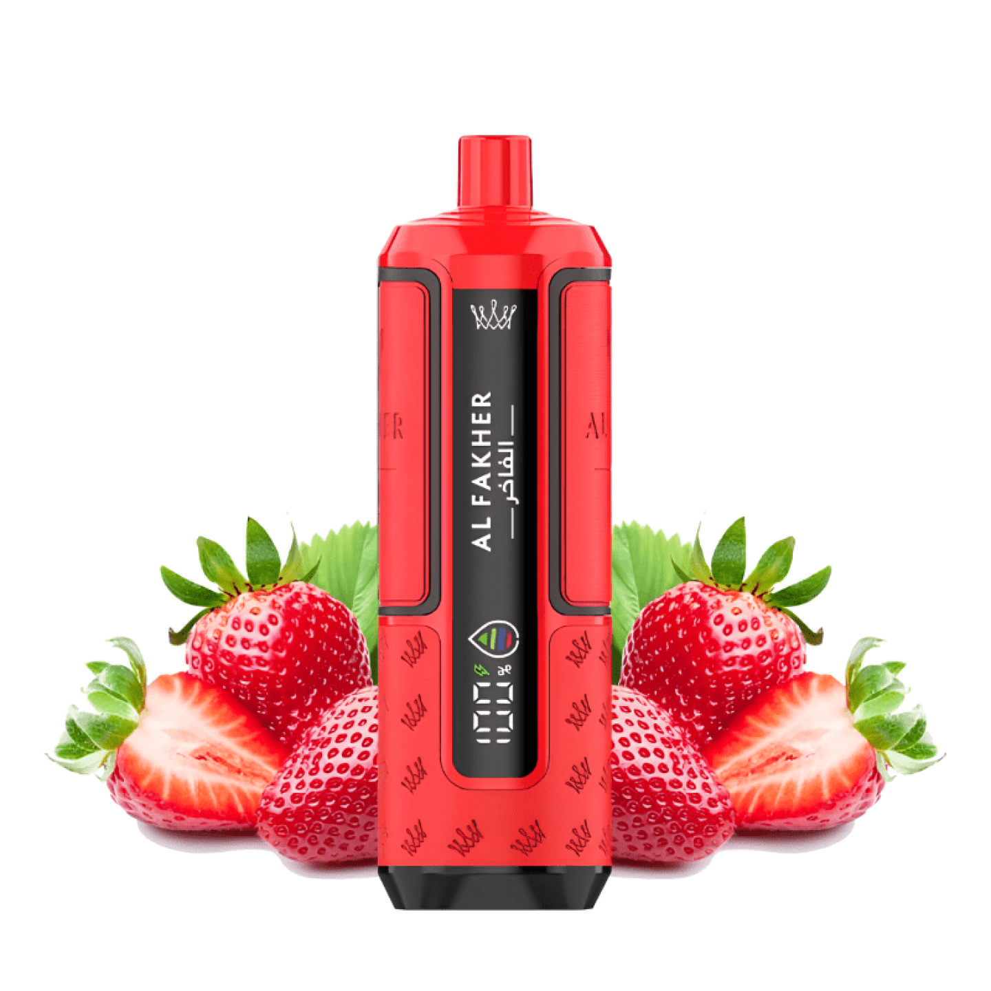 Kit Puff Hyper Max Advanced 30K - Crown Bar by Al Fakher - Strawberry Punch - BYCLOPE