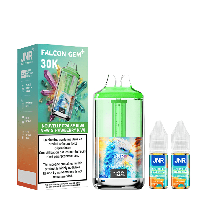 Puff 30K Falcom Gem+ 20mg - JNR - New Strawberry Kiwi - BYCLOPE