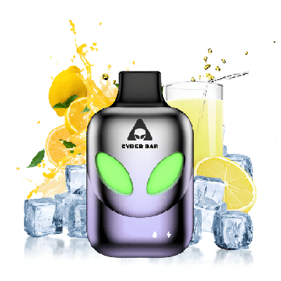 Puff AL8000 Lemonade Ice 0mg 10ml - Cyber bar - BYCLOPE