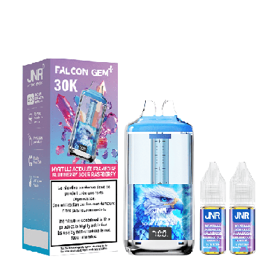 Puff JNR Falcon Gem+ 30K Blueberry Sour Raspberry 0mg - ByClope