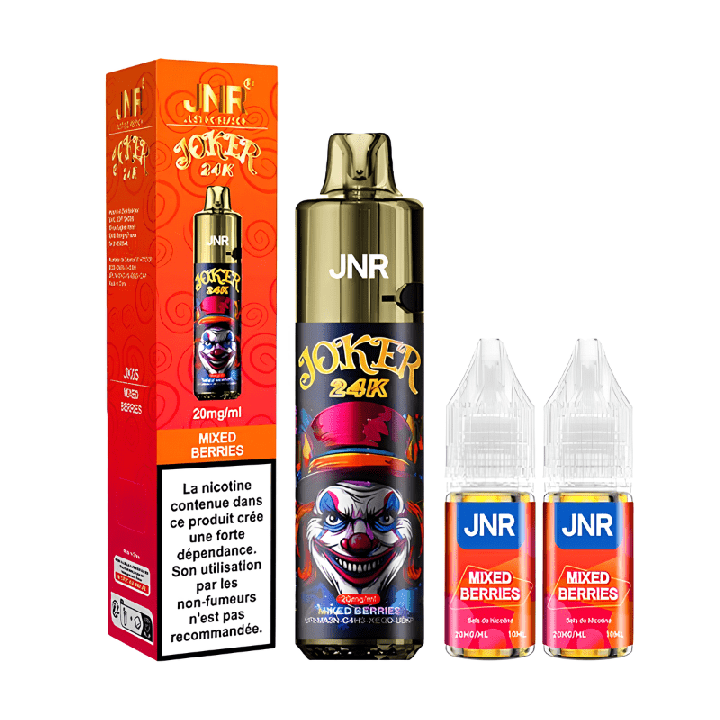 24 000 Puffs Joker Mixed Berries - JNR - BYCLOPE
