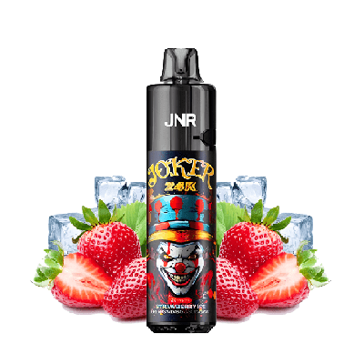 24 000 Puffs Joker Strawberry Ice - JNR - BYCLOPE