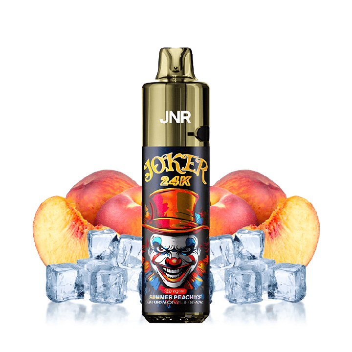 24 000 Puffs Joker Summer Peach Ice - JNR - BYCLOPE