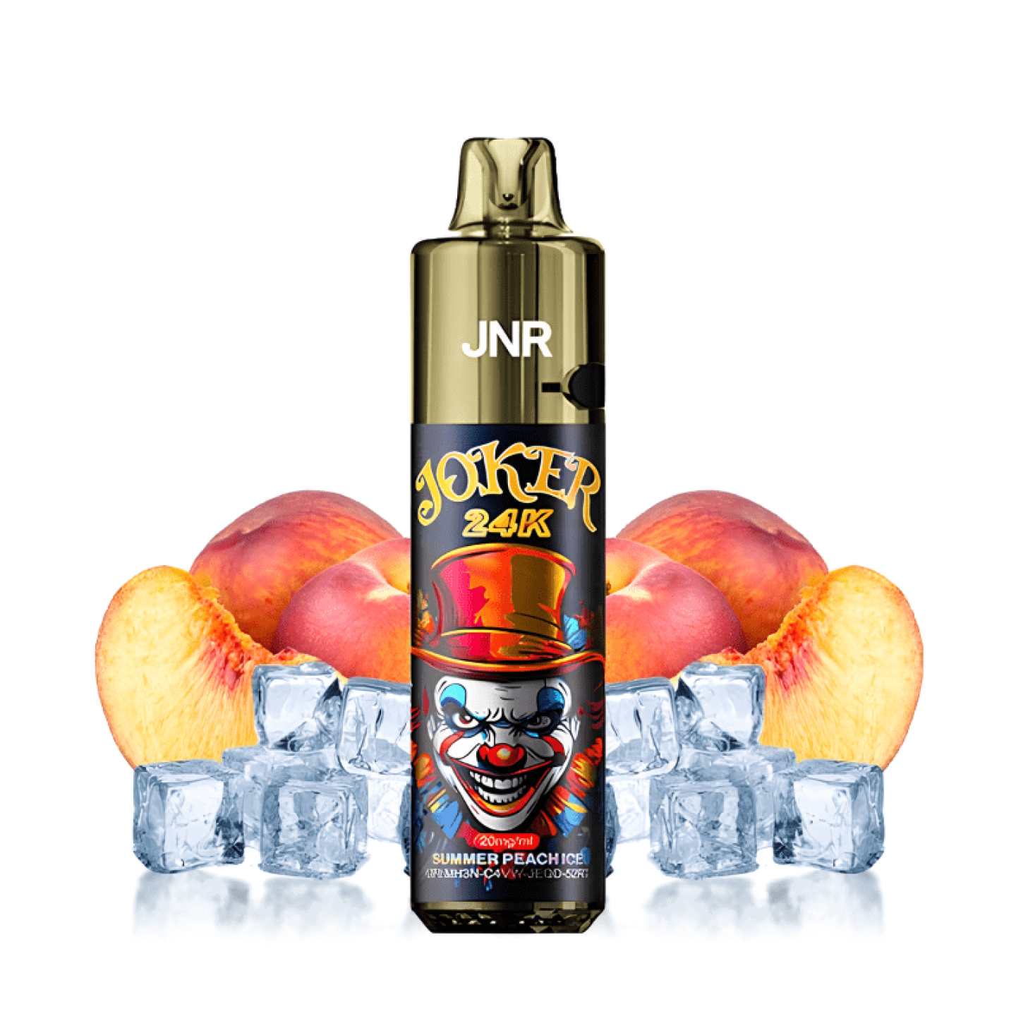 24 000 Puffs Joker Summer Peach Ice - JNR - BYCLOPE
