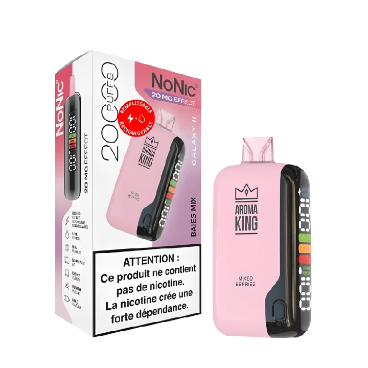 Puff NoNic Galaxy II 20000 Baies Mix - Aroma King - BYCLOPE