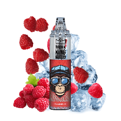 Puff Strawberry Ice Tornado 7000 - Aroma King - BYCLOPE