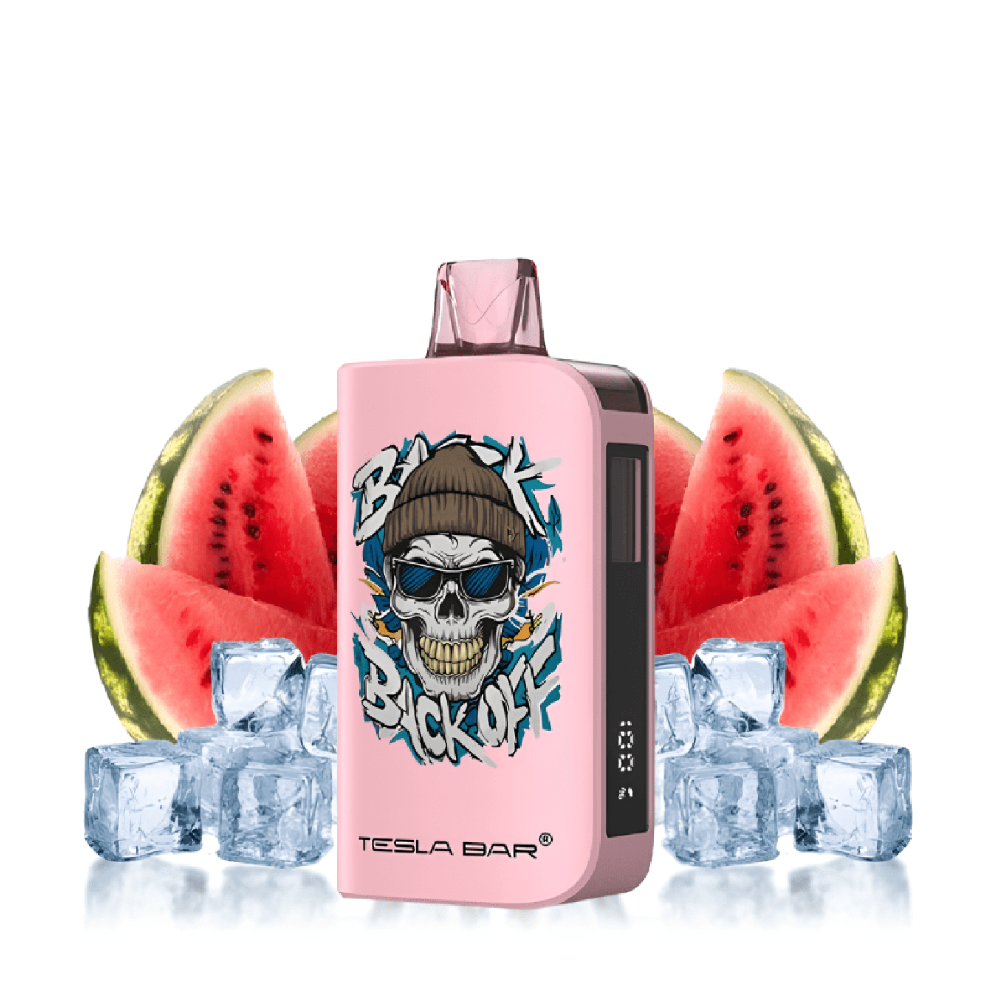 ST - 10K Watermelon Ice 2% 10ML - TESLA BAR BY TESLACIGS - BYCLOPE