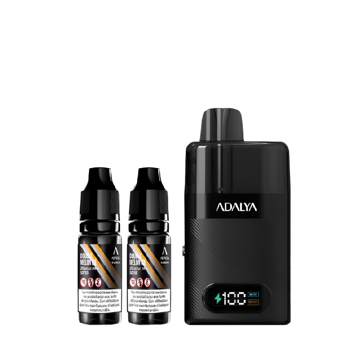 Starter Kit Levo 30K 1000mAh 10ml/2% - Adalya - Saveur : Double Melon Ice - BYCLOPE