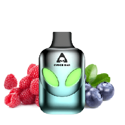 Puff AL600 Blueberry Raspberry 10mg/ml - Cyber bar - BYCLOPE