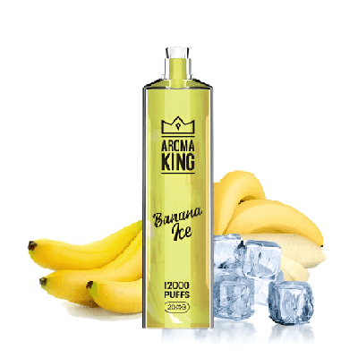 Puff 12000 Banana Ice - Aroma King - BYCLOPE