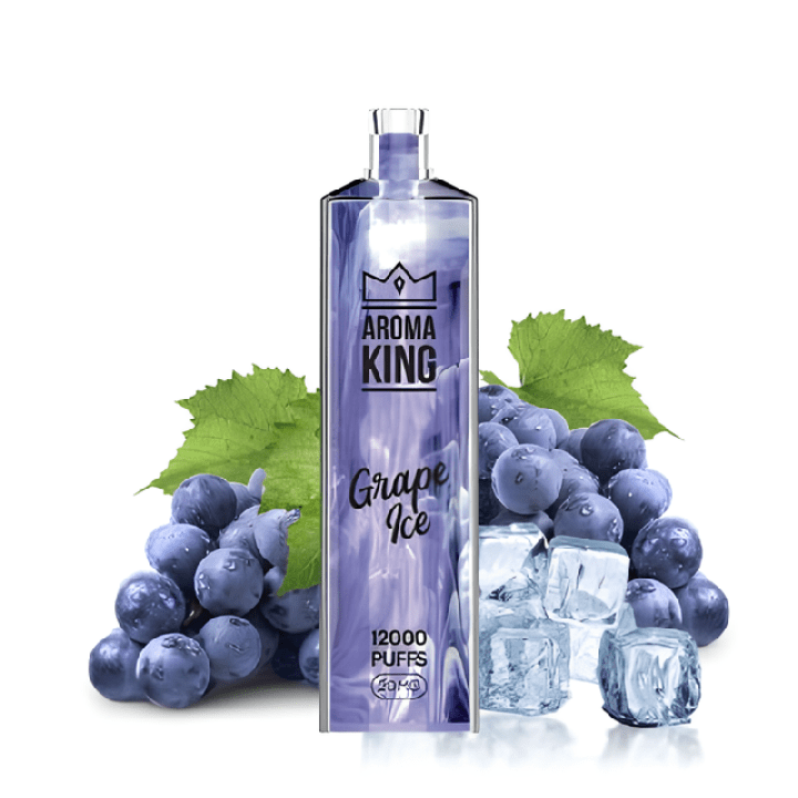 Puff 12000 Grape Ice - Aroma King - BYCLOPE