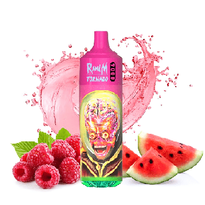 Puff 9000 Raspberry Watermelon - RandM Tornado - BYCLOPE