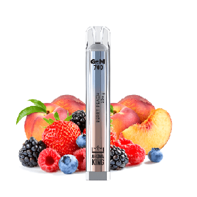 Puff Gem 700 Berry Peach 20mg - Aroma King - BYCLOPE
