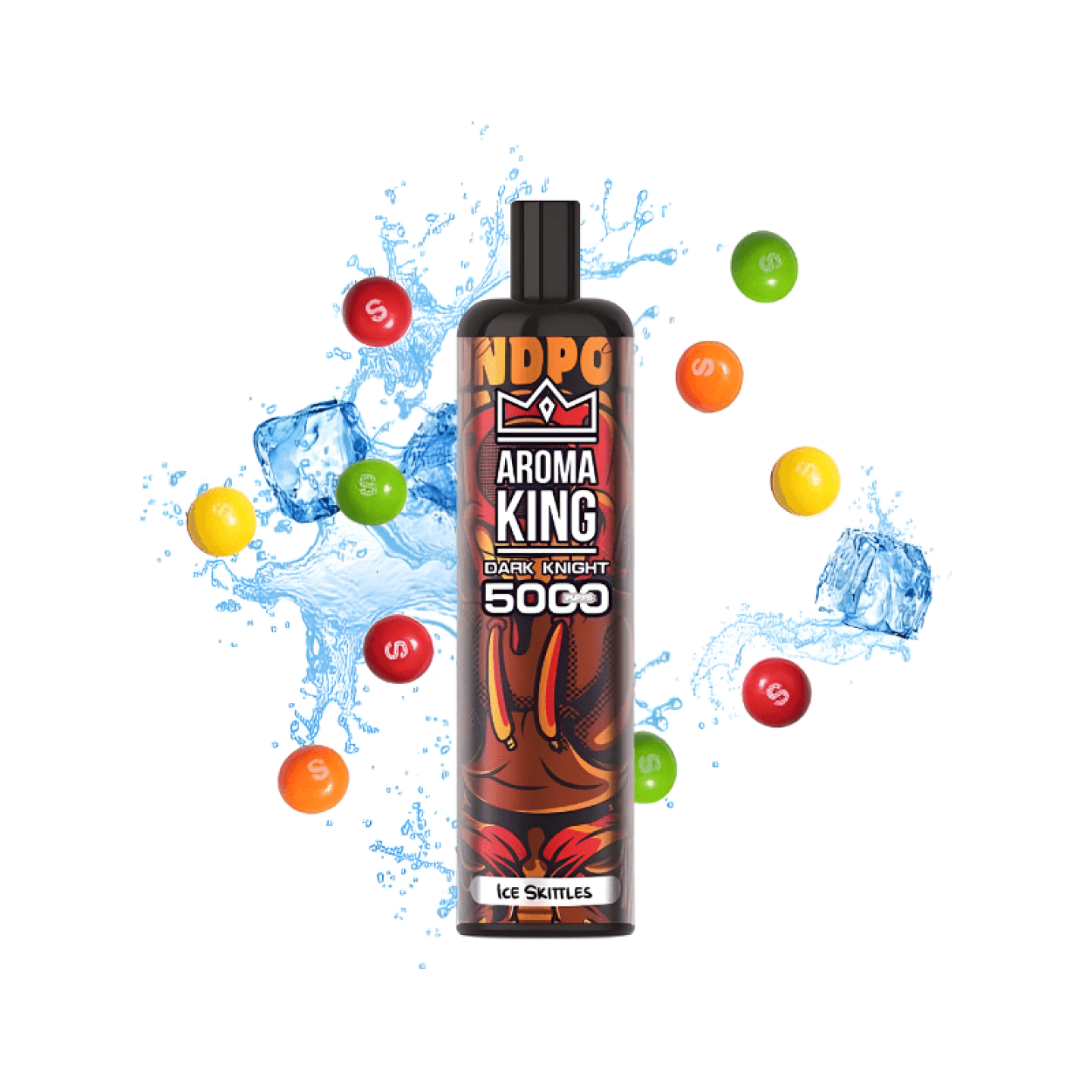 Puff Ice Skittles Dark Knight 5000 - Aroma King - Sans Nicotine - BYCLOPE