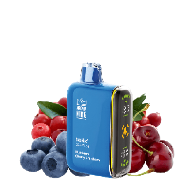 Puff NoNic Galaxy 15000 Blueberry Cherry Cranberry 5mg - Aroma King - BYCLOPE