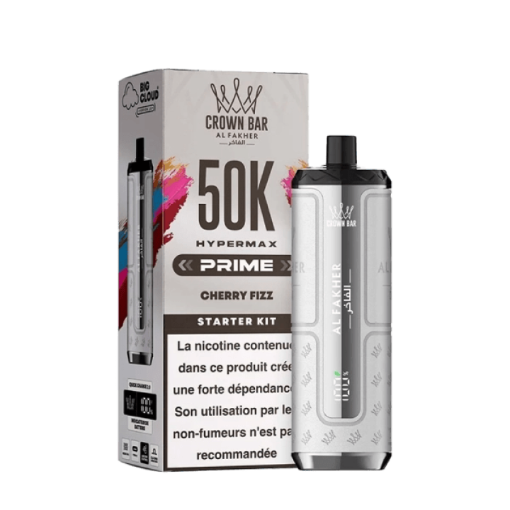 Kit Hypermax Prime 50K Cherry Fizz 6 mg – Al Fakher - BYCLOPE