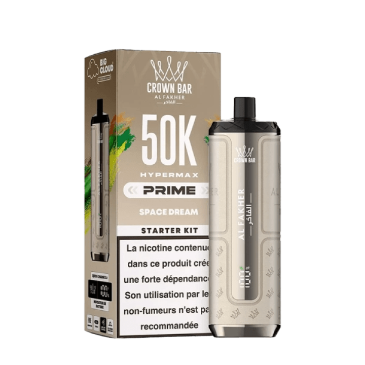 Kit Hypermax Prime 50K Space Dream 6 mg – Al Fakher - BYCLOPE