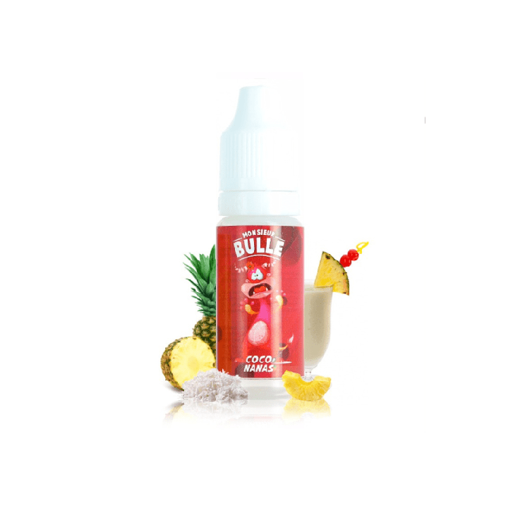 Coco Nanas 10ml Liquideo - e-liquide ananas noix de coco - ByClope